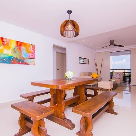 Apto Exclusivo En Bocagrande Frente Al Mar Cartagena Dış mekan fotoğraf