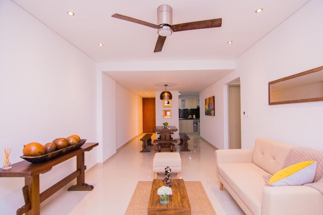 Apto Exclusivo En Bocagrande Frente Al Mar Cartagena Dış mekan fotoğraf
